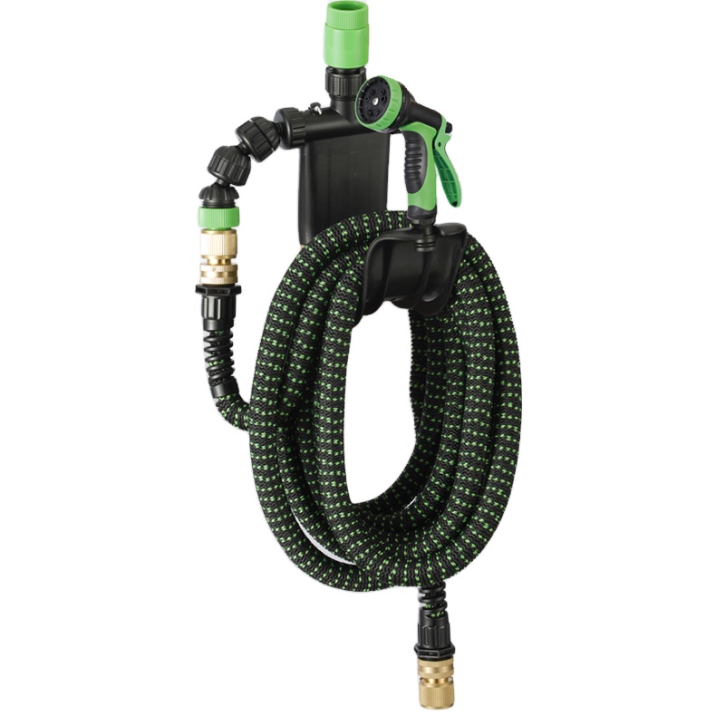 Best price high pressure expandable rubber promotion 100FT car wash water flowers water pipe hose