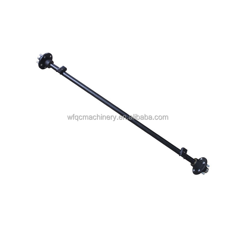 High Quality Solid Square / Round Trailer Parts 2000 kg Light Duty Single Axle Kit