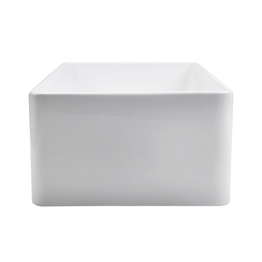 Modern Luxury hot sale USA White Ceramic Apron Front Farmhouse Kitchen Sink