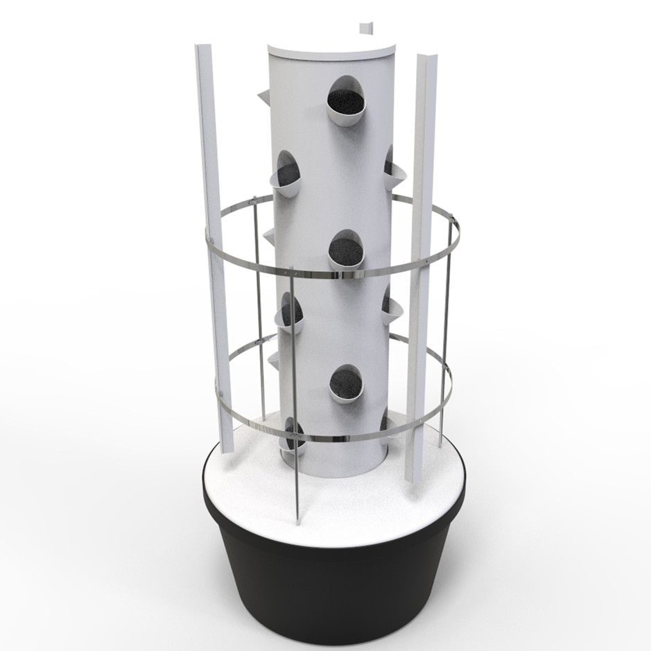 Aeroponic садовая башня с огнями оптом