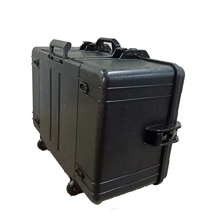 Waterproof Plastic Box Wheel Large Hard Plastic Case Ip67 Tool Trolley Hard Case With Valve