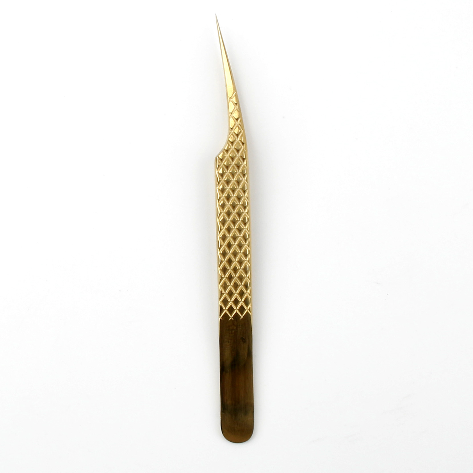 Diomand eyelashJ4 tweezers anti-slippery comfortable handle surgical tweezer recommended gold plasma Japan imported lash tweezer