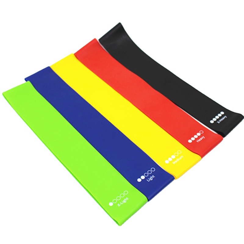 2021 OEM Оптовые Пользовательские логотипы TPE Non Latex Yoga Gym Booty Hip Fabric фитнес аксессуары Эспандеры
