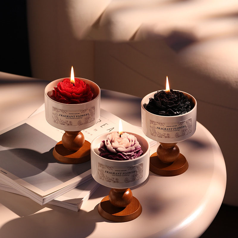 Luxury Scented Candles Soy Wax And Fragrance Oils Aromatherapy Aroma Candles With Glass Jar Tin Gift Box