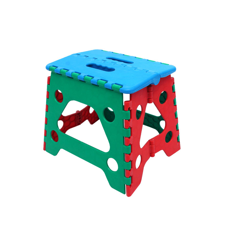 Home Furniture Stepstool Adjustable Footstool, Kindergarten/Adult Folding Stepstool