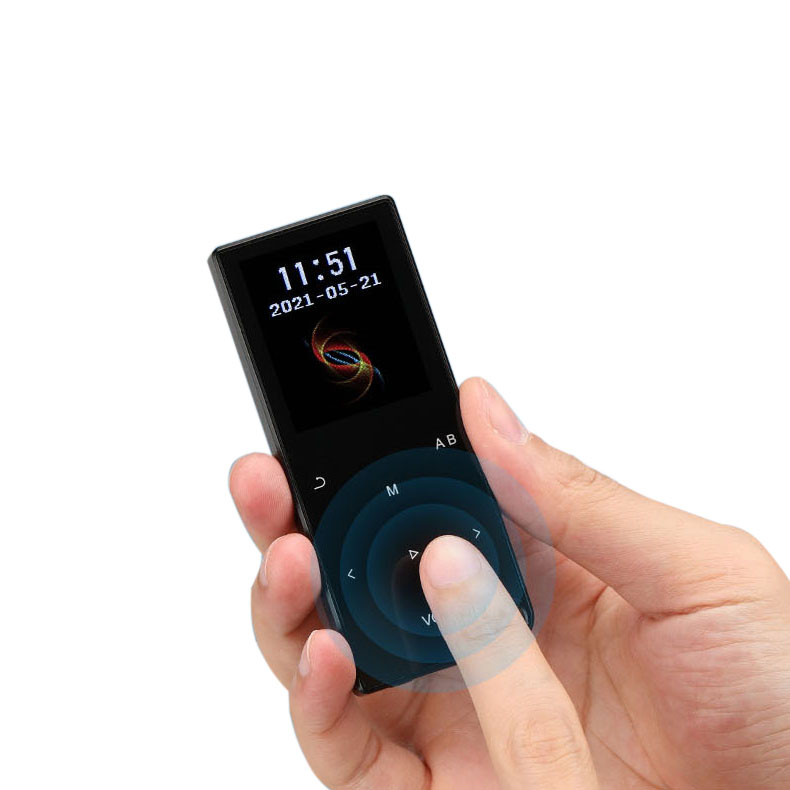 Лидер продаж, миниатюрный Hi-Fi музыкальный плеер без потерь, с аудио, USB, цифровой музыкальный MP3-плеер с ЖК-экраном TFT