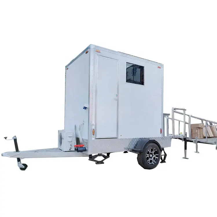 TUNE ADA Handicap-Accessible Mobile Toilet Trailers Portable Toilet With Trailer