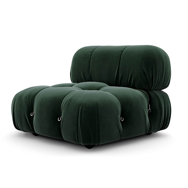 YASITE Camaleonda диван Boucle Green Mario Bellini стул