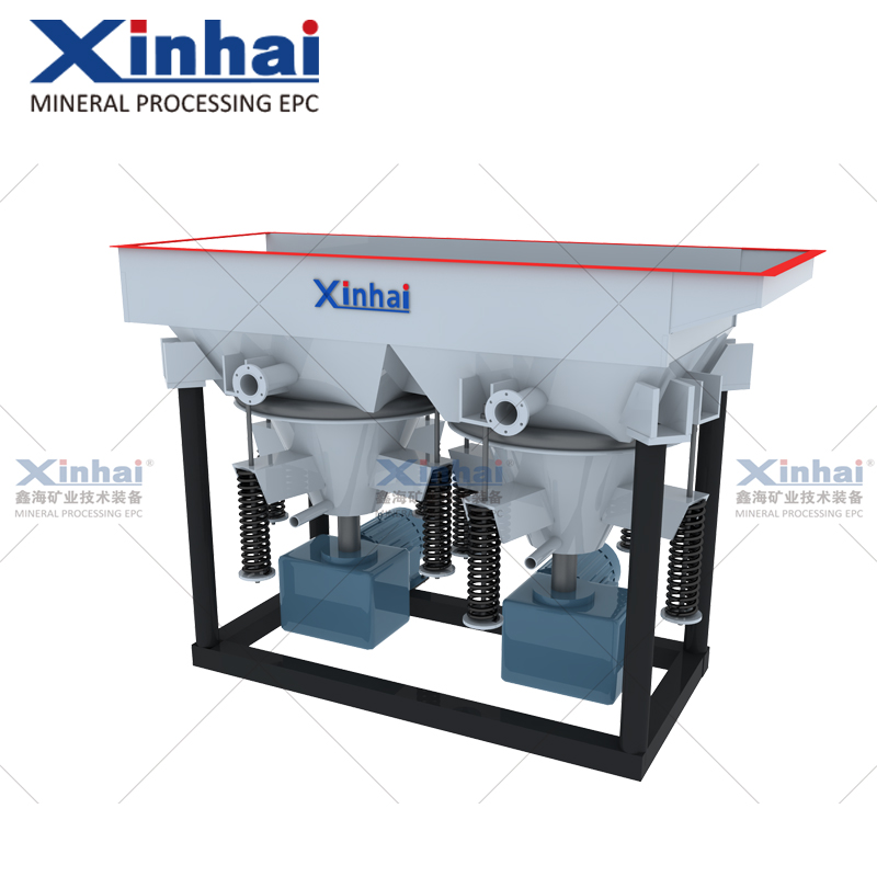 Mining Companies 1tph 10tph to 25tph Jigger Machinery for Iron Copper Lead Chrome Zinc Tin Ore Concentrator