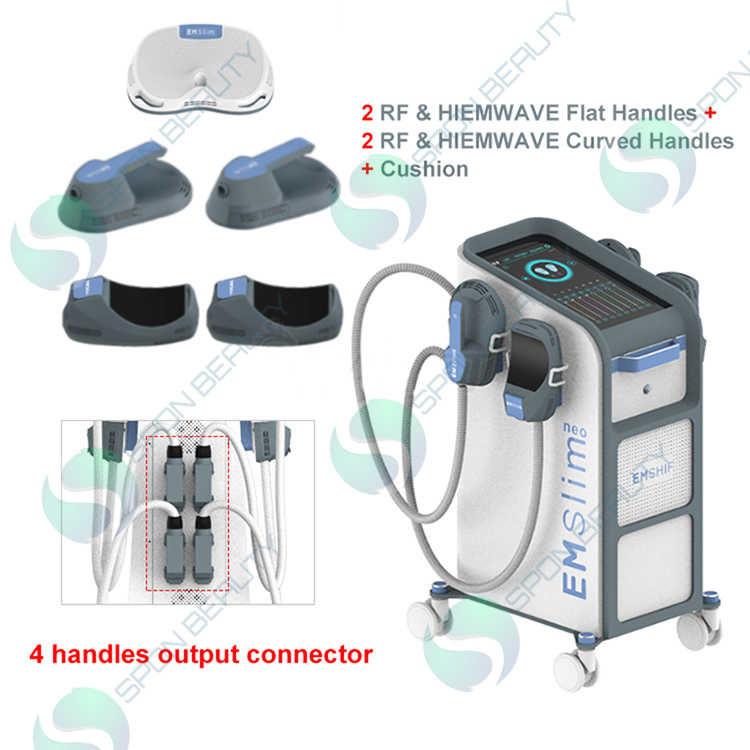 NEO EMS NEO Sculpt 4 ручки с RF электромагнитной лепкой Электромагнитная Лепка EMS скульптурная машина