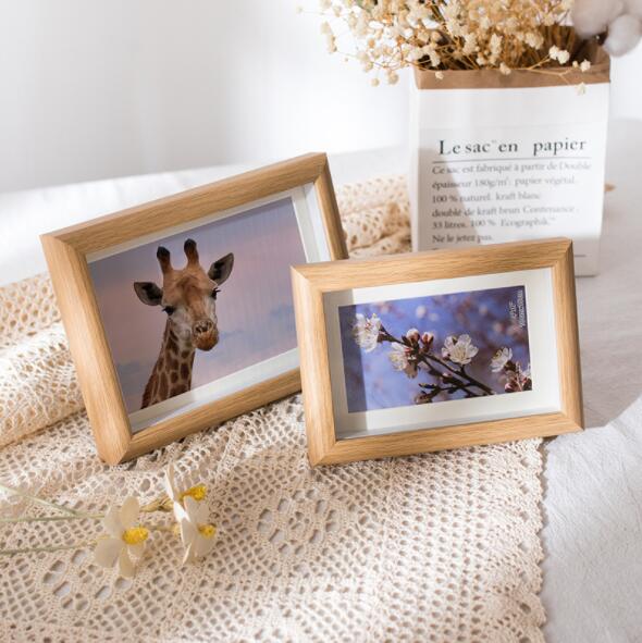Custom cheap digital a4 white picture frame wood frame set glass islamic shabby chic picture frame For Home Decor