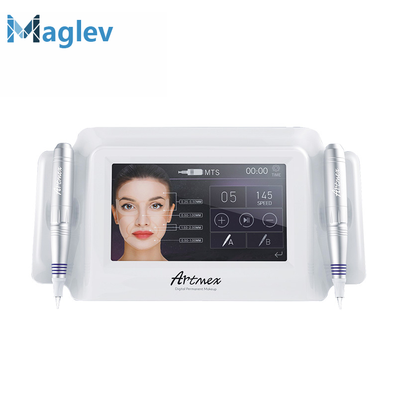 Профессиональная тату-машинка artmax v8, карандаш для бровей PMU + MTS, ручка для макияжа, машинка для перманентного макияжа