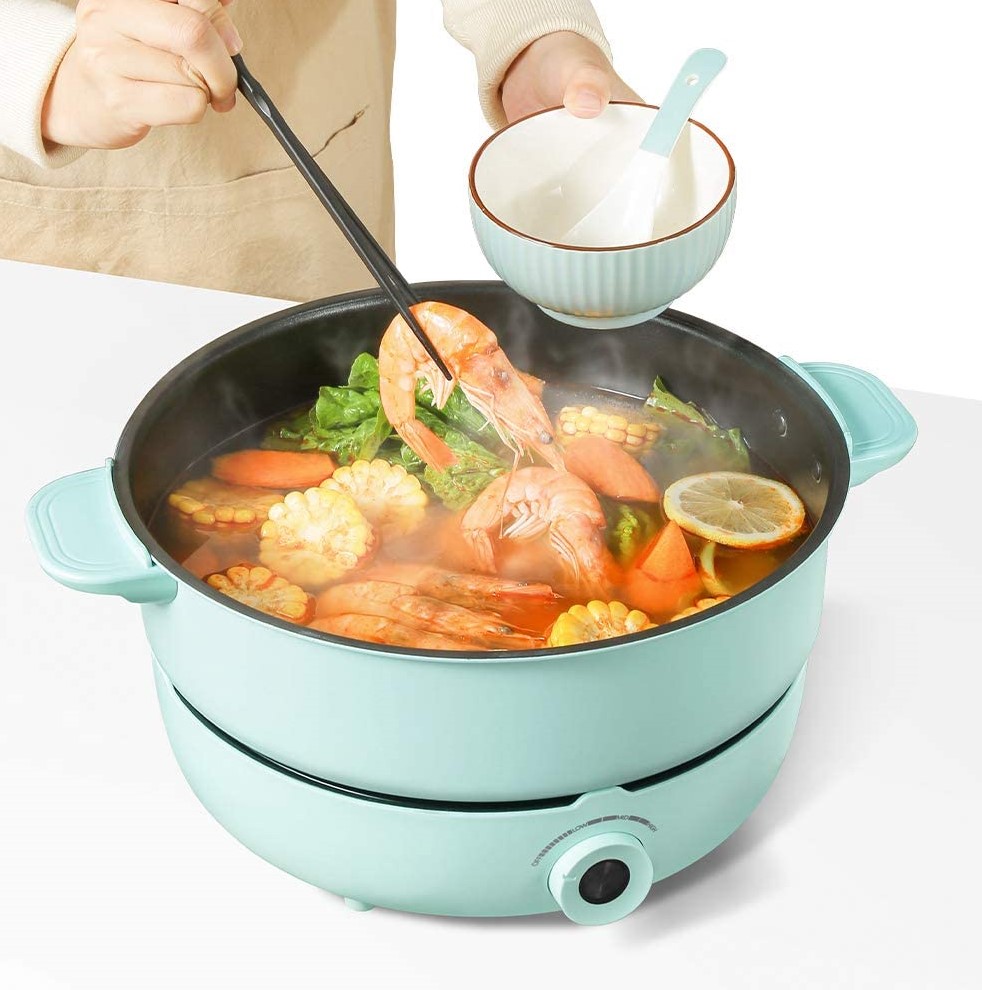 Intelligent Lifting Hot Pot 2.5 Liters Household Automatic Multi-function Pot Lifting Split Type
