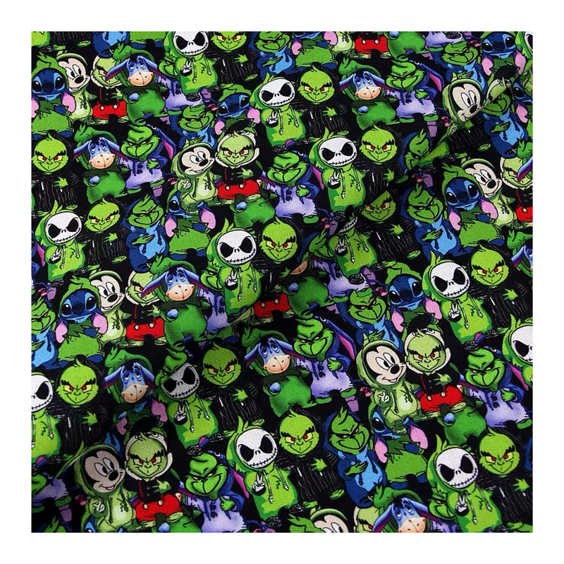 fabric market wholesale designer spandex fabric 4way stretch with cotton lycra