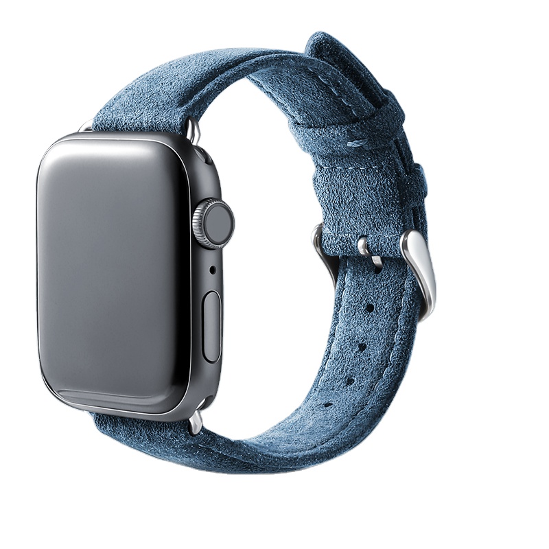 Оптовая продажа, замшевый ремешок для часов iWatch, ремешок для часов Apple watch, используемый для алькантары, кожаный ремешок для часов