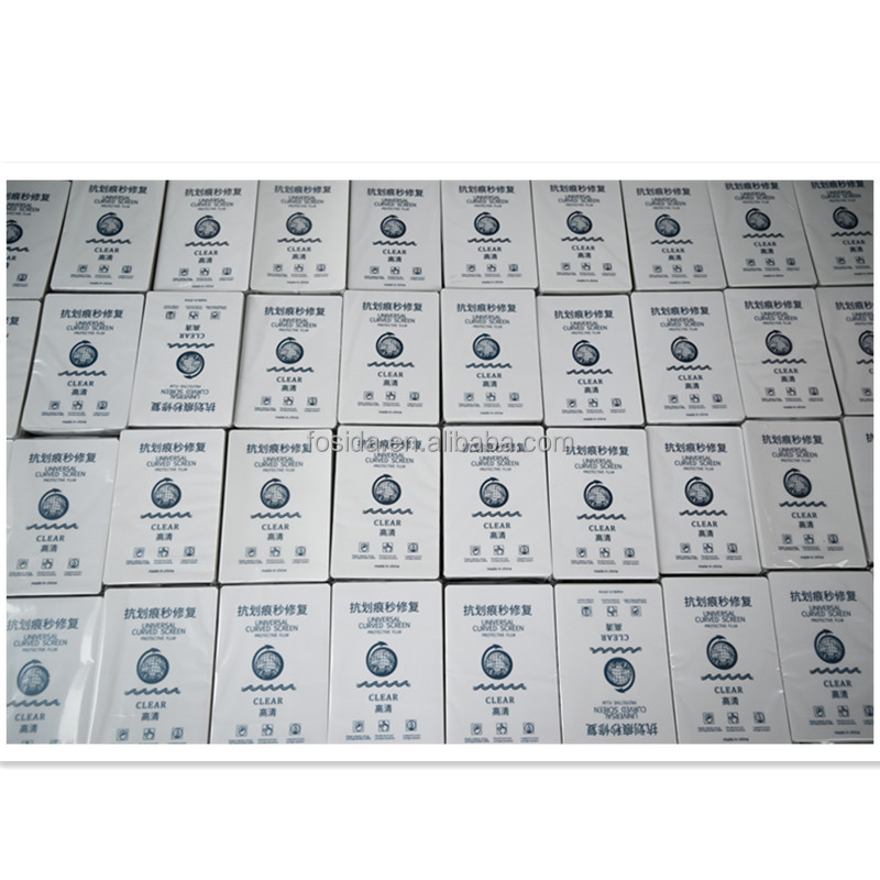 Automatic repair TPU hydrogel touch 9d full glue liquid glass phone screen protector nano technology film for mobile phone
