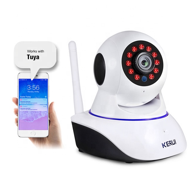 Беспроводная камера видеонаблюдения KERUI, 720P, 1 МП, Wi-Fi