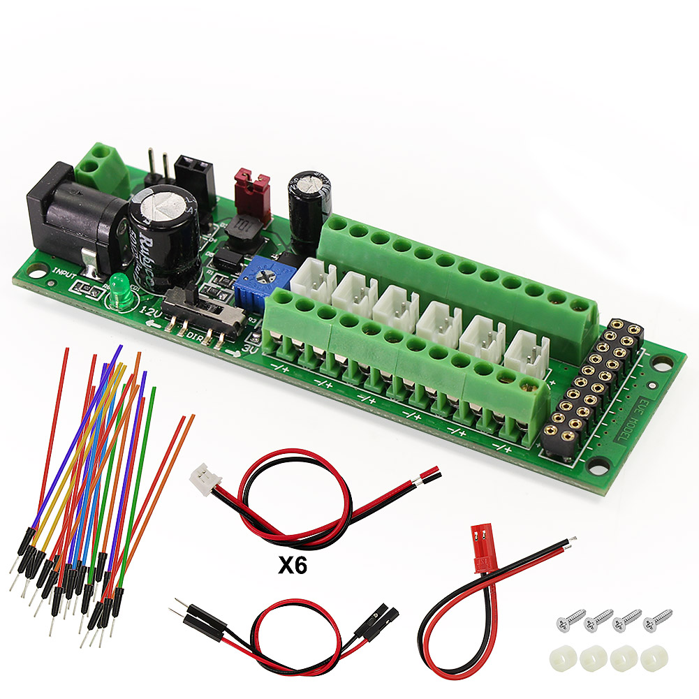 Самоадаптирующийся распределитель мощности PCB012 + аксессуары, Светодиодная панель распределения мощности