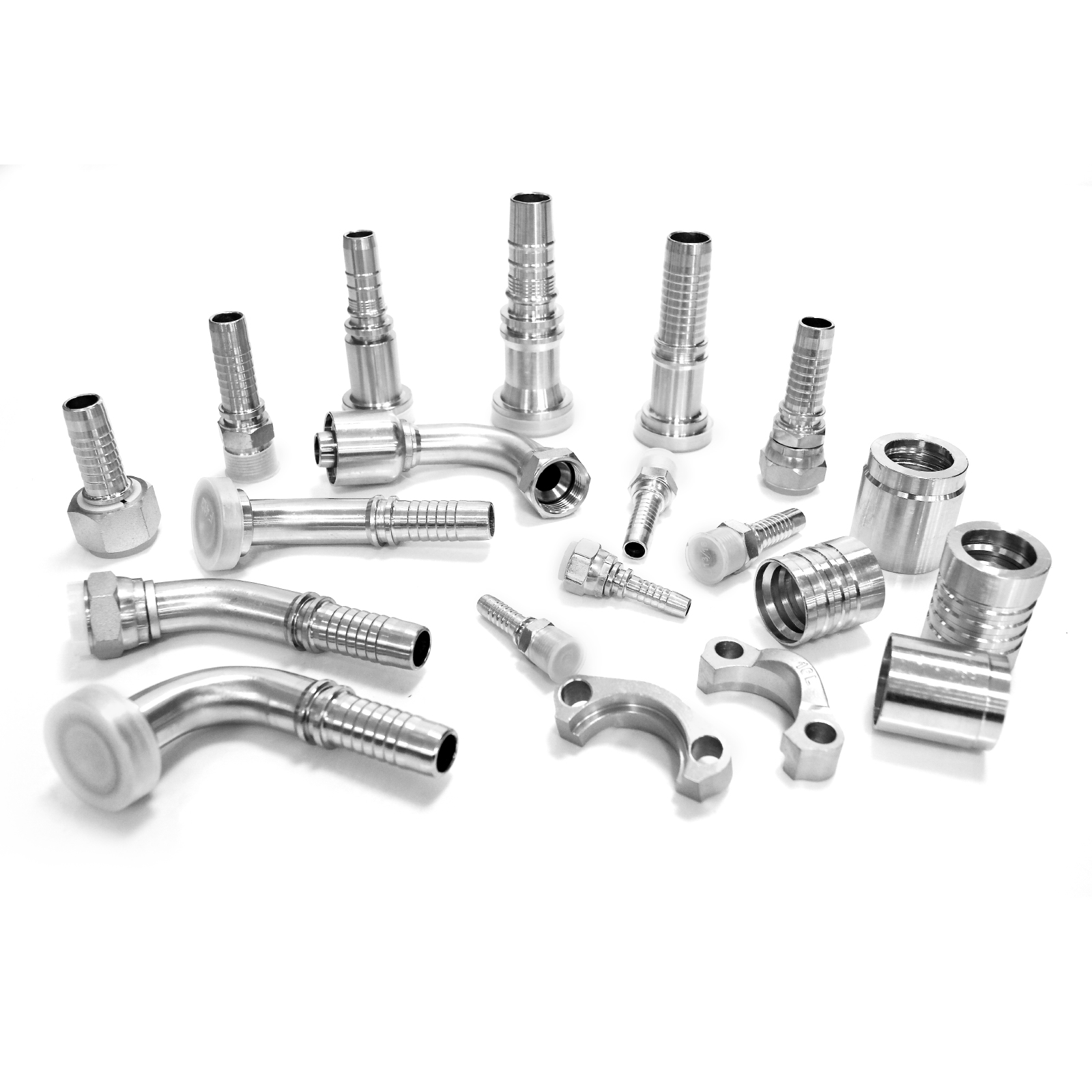 Manufacturer Custom High Pressure BSP/JIC/SAE/ORFS/NPT/JIS/METRIC Standards Hydraulic fittings Ferrule For Hose