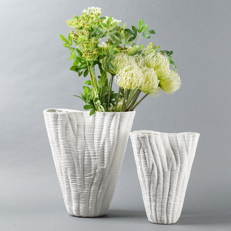 Manufactory Direct Wall Bag Ceramic Modern Vase