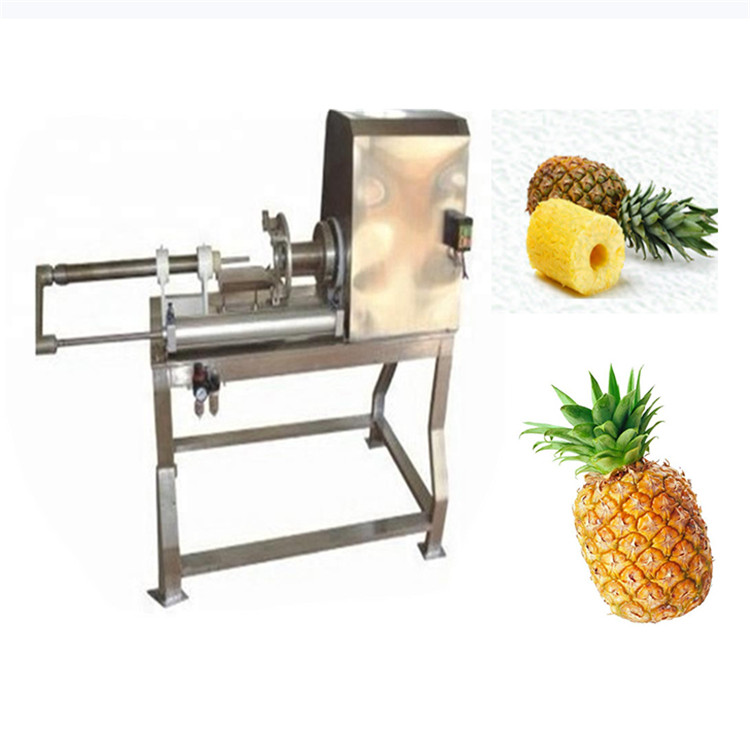 Easy operation automatic food peeler pineapple core skin remove machine pineapple peeler machine