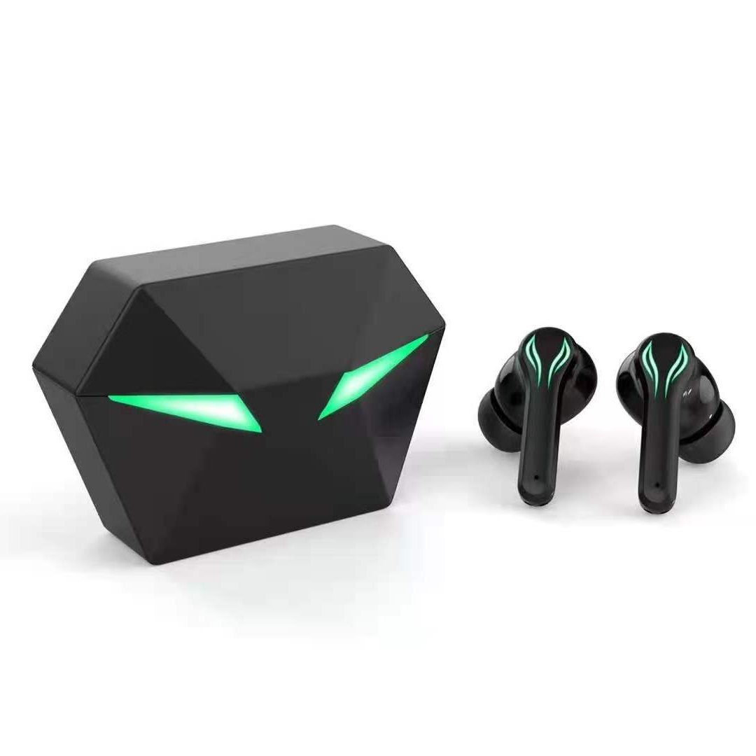 Mobile Phone eaphone New Arrival YX-01 Led Glowing Gaming Bt5.0 Headset Neckband Earphone Wireless Earbuds