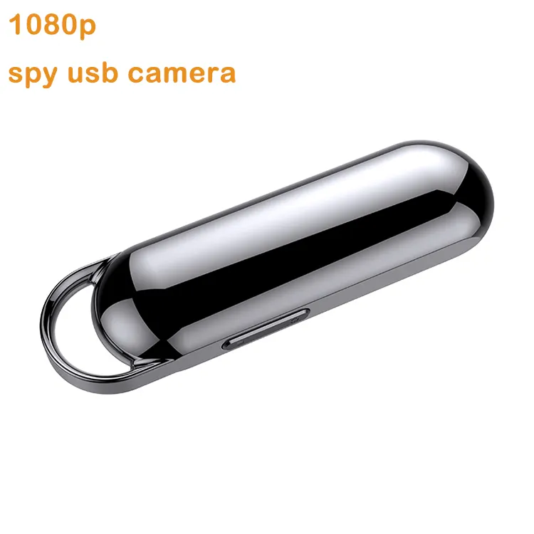 Necklace Spy Camera Alloy Body Portable 1080p Hidden Video Audio Recorder Mini Spy Pen Hidden Small Cam Detector no wifi