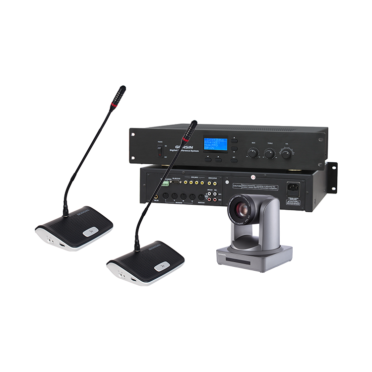 Wired Full Digital Discussion System Videoconferencia Video Conferencing Equipment With Conference Cam Voice Tracking Camera