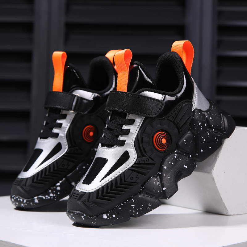 2021 boys sports children shose foot wear shoes for kids 7 years old teen import children school shoes black zapatos para ninos