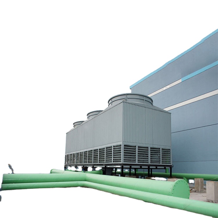 2021 Hot Sale Promotion Square Counter Flow Fan Industrial Air Cooling Tower For plastic chemical industry