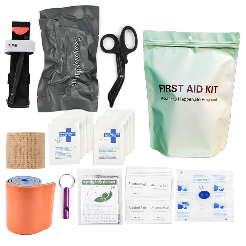 Custom Camping First Aid Kit Bag Professional Outdoor Emergency Survival First Aid Kit Emergency Bag With Medical Supplies