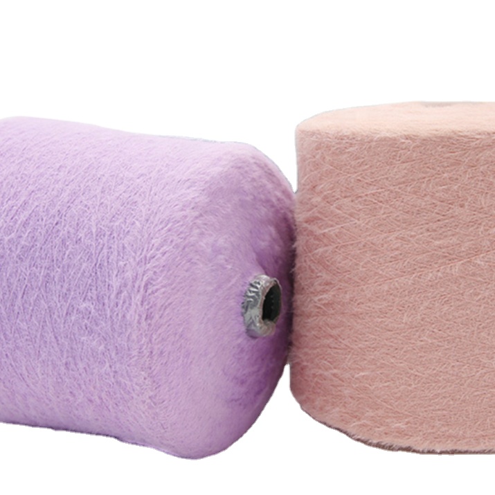 Wholesale Price High Qulity 0.5-0.7 Cm 100% Nylon Mink Yarn Crochet For Knitting