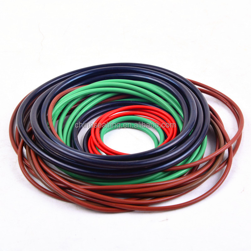 Пользовательские Красочные NBR NR SBR EPDM HNBR AEM FKM VMQ FVMQ резиновое уплотнительное кольцо, маслостойкие уплотнительные прокладки