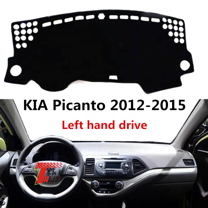 Коврик Taijs для приборной панели из полиэстера с защитой от трещин для Kia Picanto 2012-2015