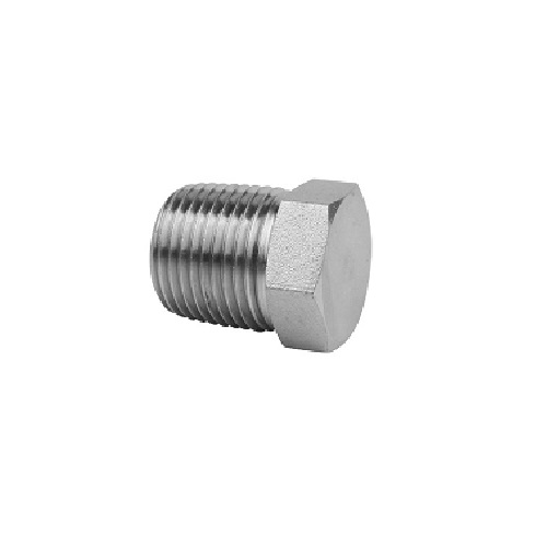 Трубные фитинги 5406-P с гексагональной пробкой из углеродистой стали NPT Male Adapter