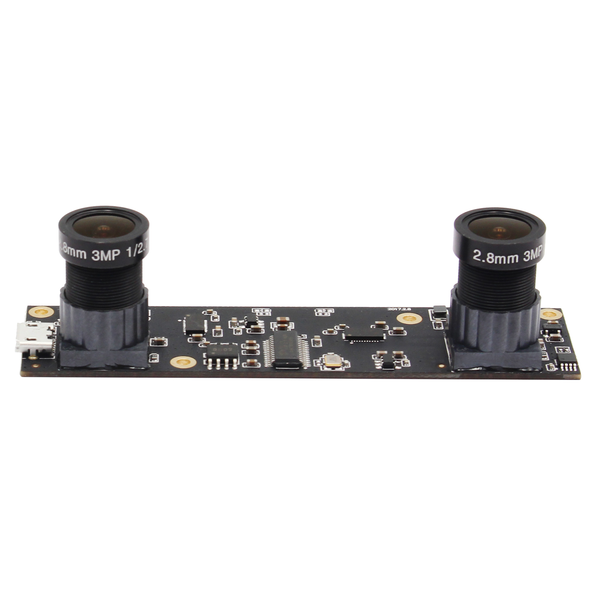 ELP Dual Lens Stereo Camera 2MP MJPEG 30fps 1920x1080 AR0330 Mini USB Camera Module For Windows Android Mac Linux Raspberry Pi