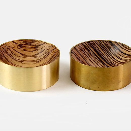 Good quality home hotel office use wood core storage box a paper clip holder