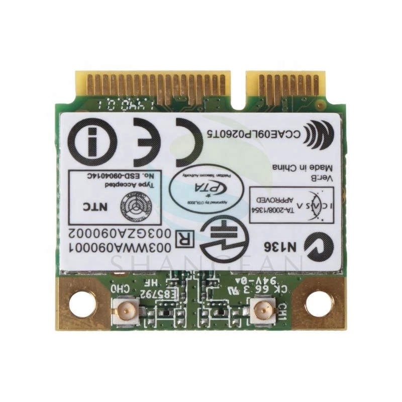Беспроводной адаптер карты для Atheros AR5B97 802.11b/g/n PCI-E на полразмера сети AR9287 300 Мбит/с Wi-Fi, мини PCIe Wlan для dell asus
