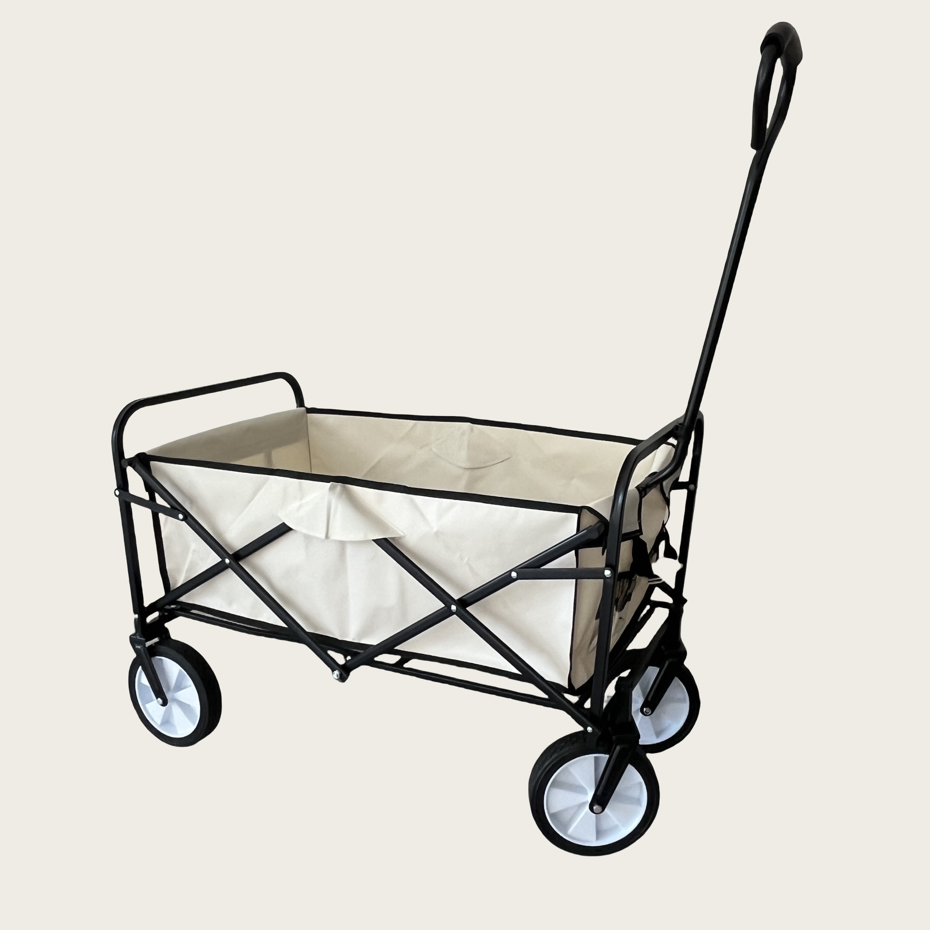 Shipment Within 3 Days Cheap Wholesale Camping Wagon Utility Folding Wagon Cart Beach Trolley Cart Portable 4 Wheels In Stock