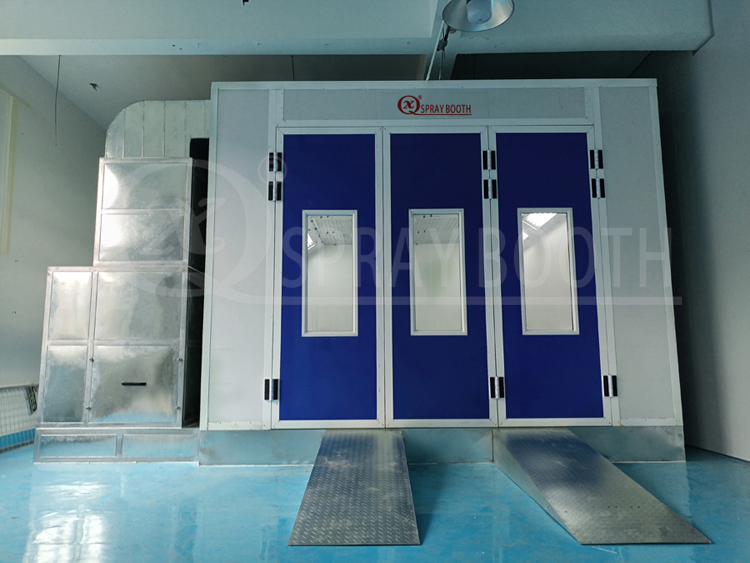 CE Approved Diesel Heating Auto Paint Booth