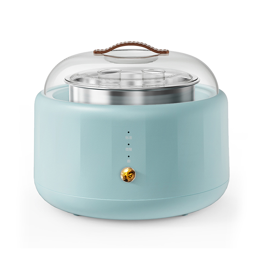 One key operation, retro fashion 304 Stainless Steel Liner Yogurt Maker 1000ml Multi-functional Yogurt Maker