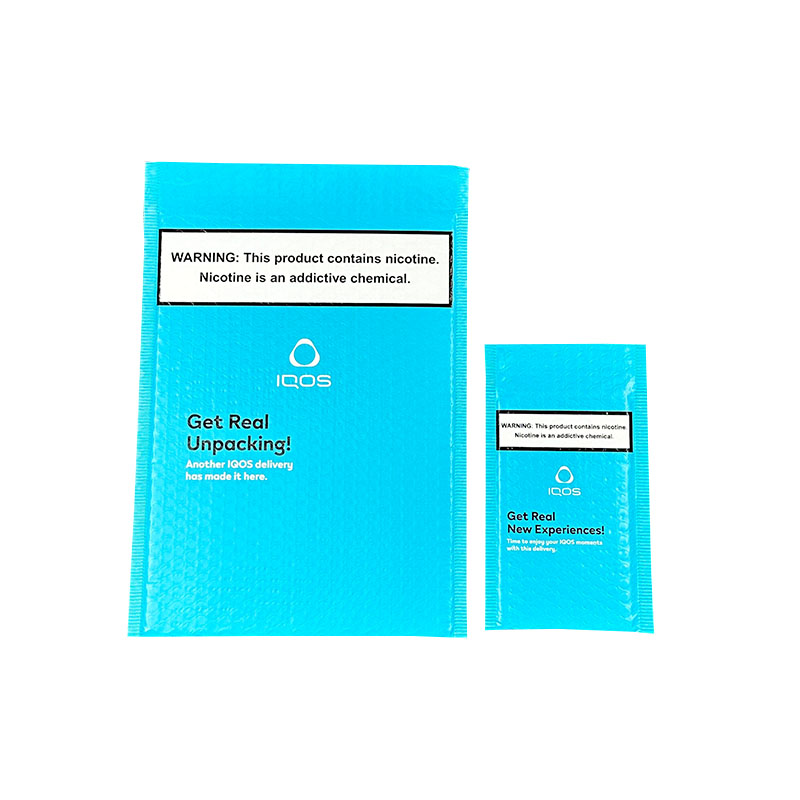 Custom Printing Strong Adhesive Labels Consumer Electronics Packaging Bag Waterproof Polylactic Acid PLA Bubble Bag fro Express