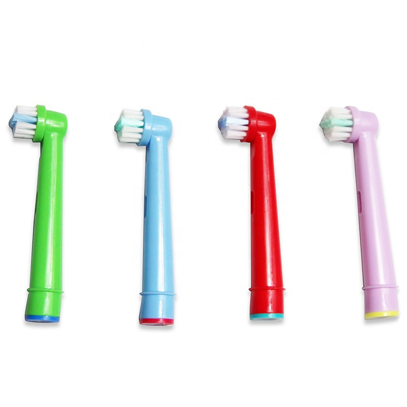 Or-Care EB-10A Colorful Children Kids Food Grade Soft Toothbrush Replaceable Heads
