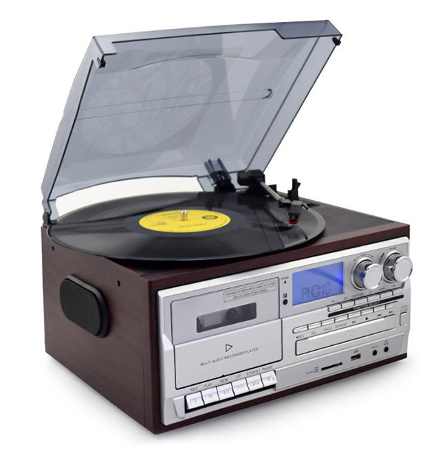 NisoulFactory новый дизайн домашнего аудио видео оборудование Dab Fm магнитола Cd воспроизведение музыки Виниловый проигрыватель