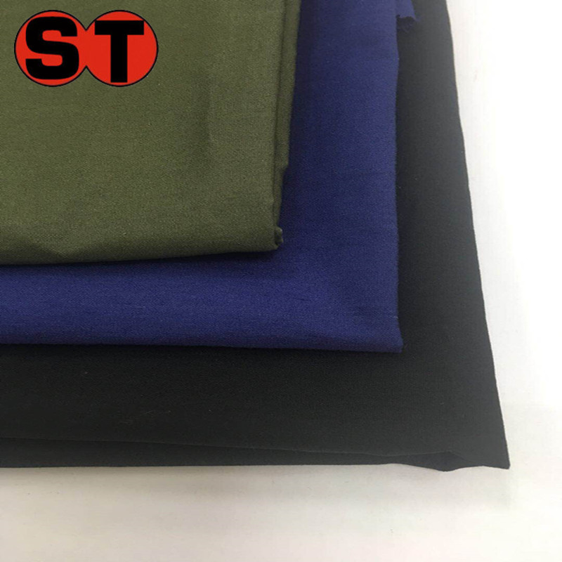 Factory 70D* 16S 21S Nylon Cotton Uniform Jacket Nylon&Cotton Interwoven Sportswear Nylon Cotton Pants Trousers Fabric