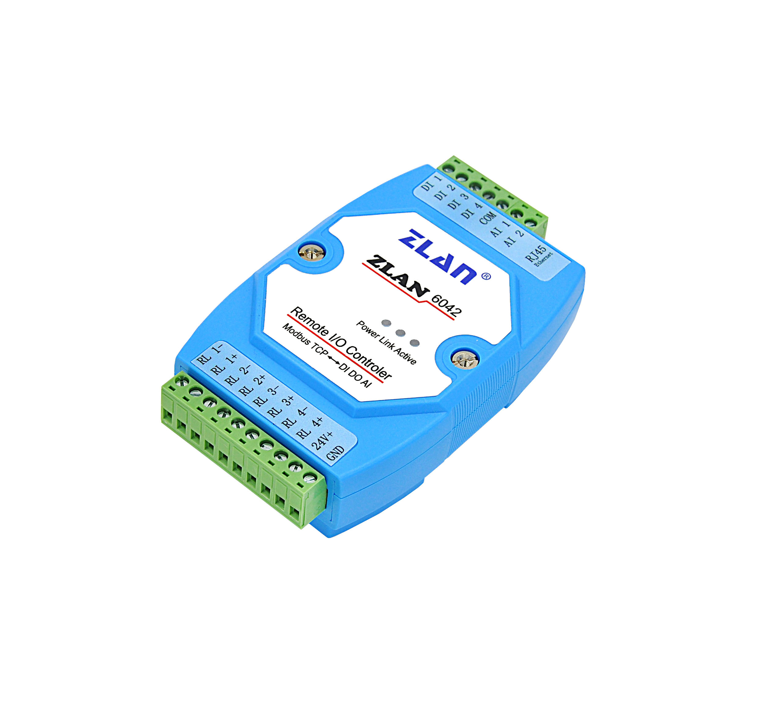 Modbus TCP RTU 4 канала с аналоговым и цифровым дисплеем с входом и выходом ввода-вывода контроллер