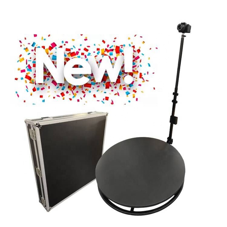 Vanplex 2023 automatic slow motion free props portable folding stand free custom logo free accessories 360 photo booth.
