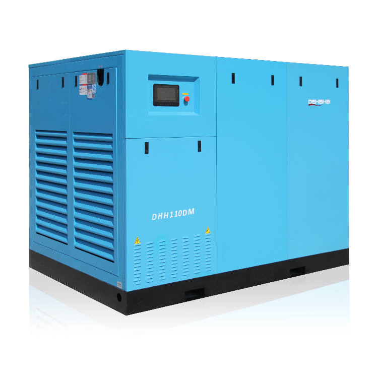 110kW 150HP двухступенчатый винтовой воздушный компрессор