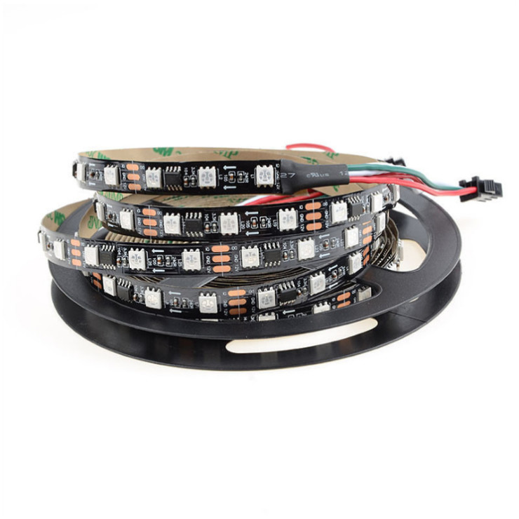 СВЕТОДИОДНАЯ лента smd 300 ws2811, 5 м, 5050 светодиодов, 12 В