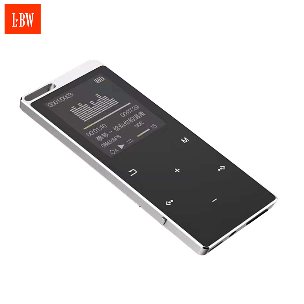 Hi-Fi MP3-плеер, Портативный аудиоплеер с FM-радио, мини музыкальный плеер